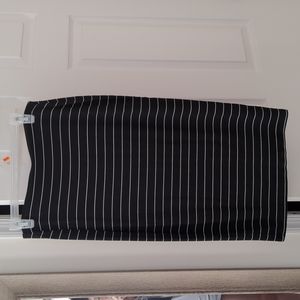 Black stripe Old Navy skirt